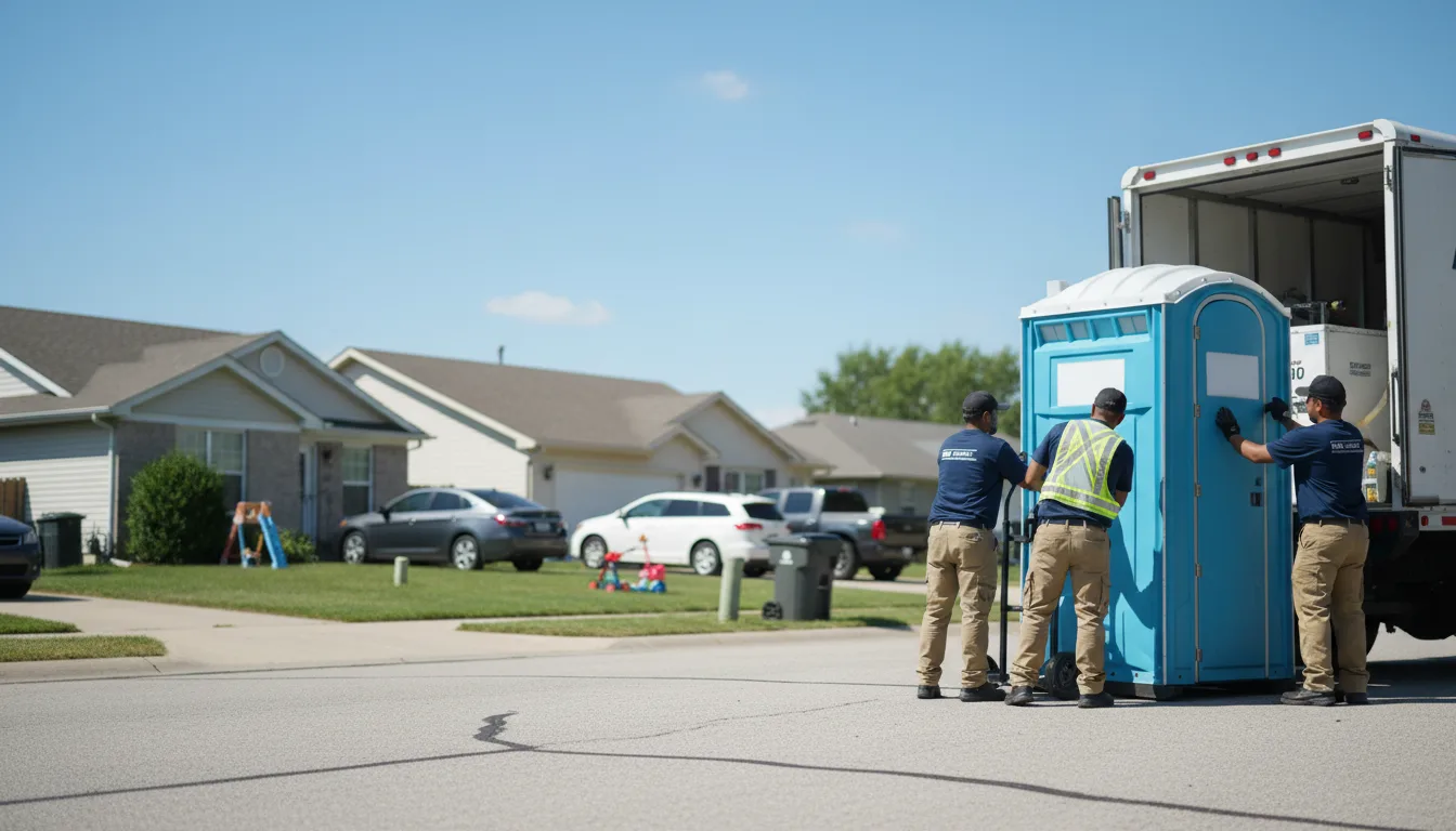 Standard Porta Potty Rentals in Aurora, IL near me